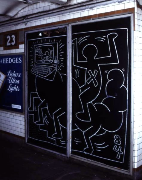 Warren Levy art - Keith Haring : Artiste Engagé