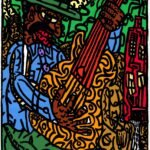 Warren Levy art - Robert Combas : Série « Les Musiciens »