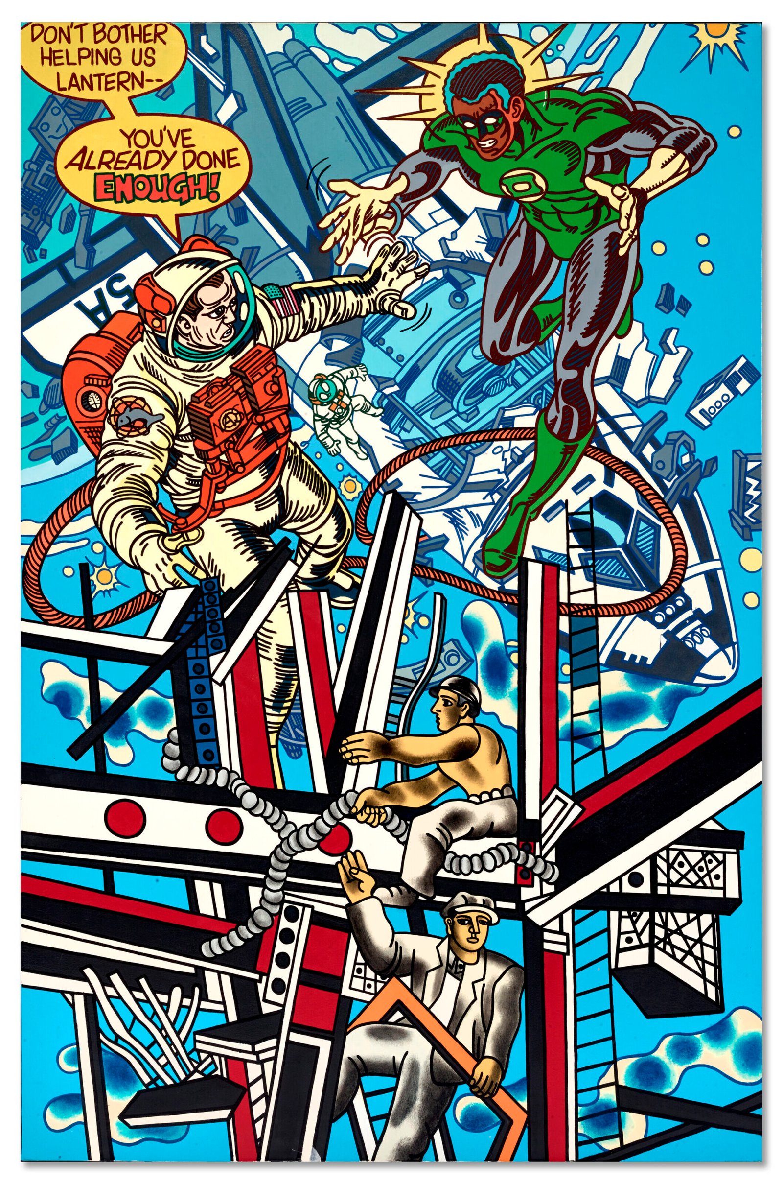 warren-levy-art-erro-et-les-super-heros-detournement-ou-hommage