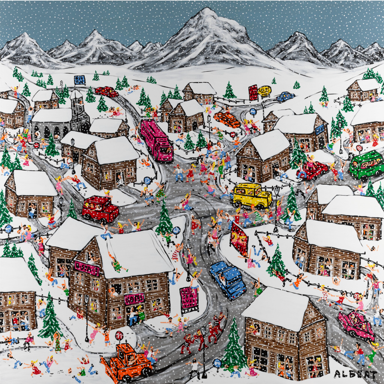 Jules Mareltz - Du quotidien au spectaculaire : l’univers pictural d’Albert Willem